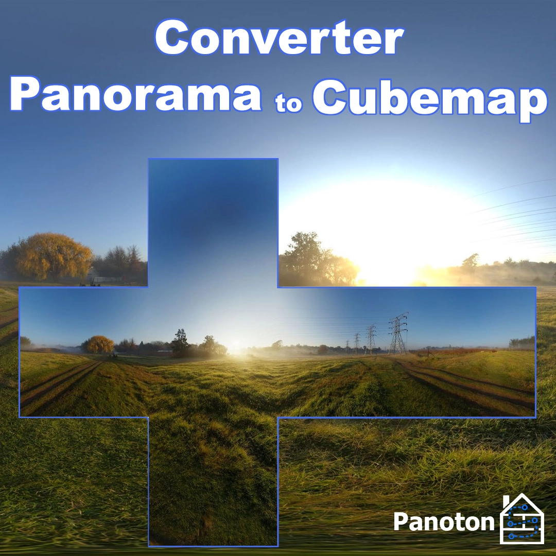 Equirectangular Panorama to Cubemap Converter - Panoton